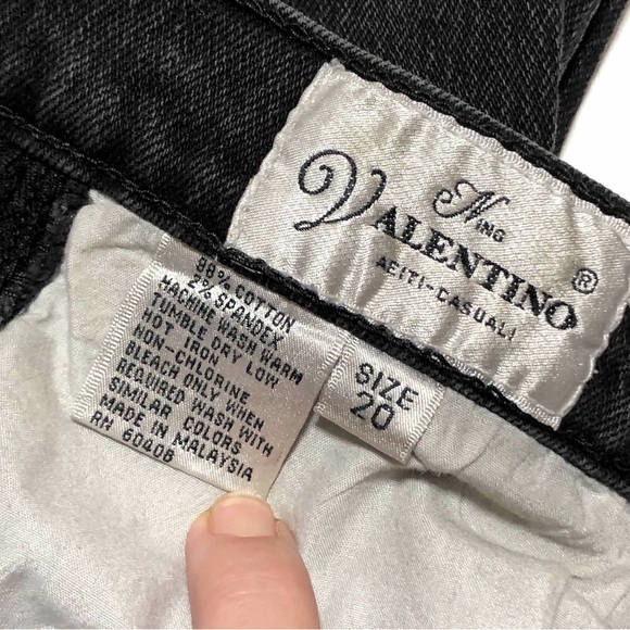 Nino Valentino Vintage 90’s Black Jeans - Picture 6 of 9